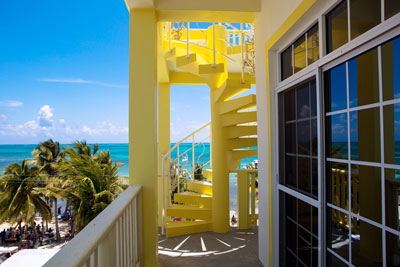 Rooftop Staircase